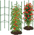 3 Pack Extra Larger Tomato Cages, 51in*17in Adjustable Tomatoes Plant Stakes Support Cages Trellis for Garden, Garden Trellis for Vegetable Flowers Fruits Climbing Plants