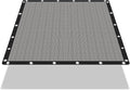 90% Shade Cloth Sun Shade Fabric for Patio Garden Pergola Shade Cover Canopy with Gromments (Grey, 10X10 FT)