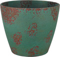 Classic Home and Garden Premiere Collection Planter Vogue, 8", Patina Copper