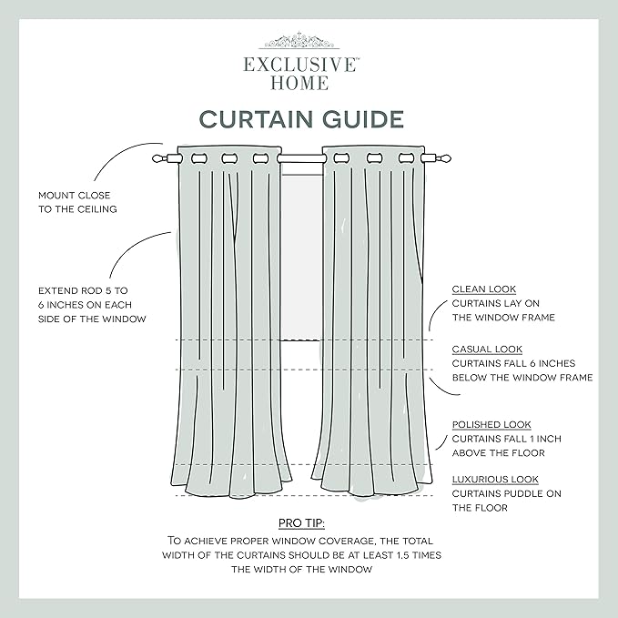 Exclusive Home Canopy Stripe Indoor/Outdoor Grommet Top Curtain Panel, 54"x96", Taupe / Sand, Set of 2