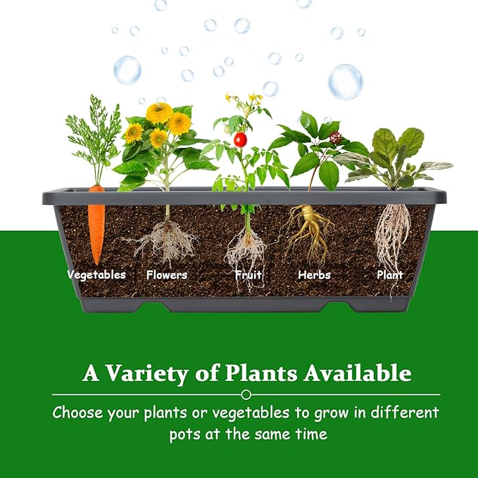 Giantex Vertical Raised Garden Bed, Elevated Planter Raised Beds with Water Drainage, Freestanding 5 Container Boxes for Vegetables and Flowers Growing, Outdoor Indoor Patio Balcony