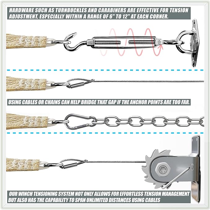 Amgo Custom Size 7' x 12' x 13.9' Sand Beige Right Triangle Sun Shade Sail Order to Make Canopy Awning UPF50+ AGSLT, 95% UV Blockage, Water & Air Permeable, 200GSM Commercial Standard (We Customize)