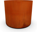 PLANTERCRAFT Corten Steel Metal Planter Box, Round Sizes, Modern Garden Steel planters for Commercial and Residential Outdoor Use.