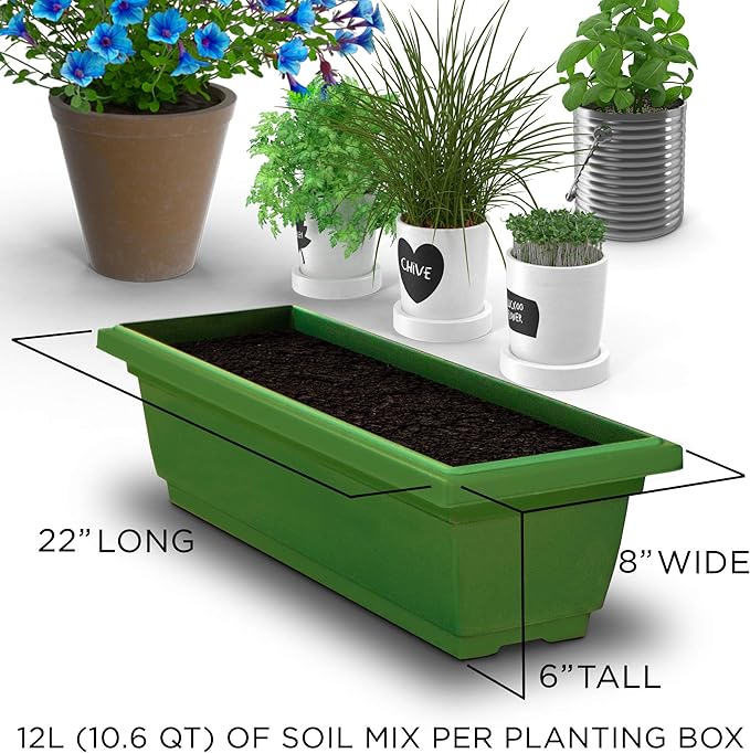 Outland Living 4Ft Vertical Raised Garden Bed - 5 Tier Food Safe Planter Box for Outdoor and Indoor Gardening Perfect to Grow Your Herb Vegetables Flowers on Your Patio Balcony Greenhouse Garden