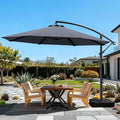 OLILAWN 10ft Patio Umbrella with Base