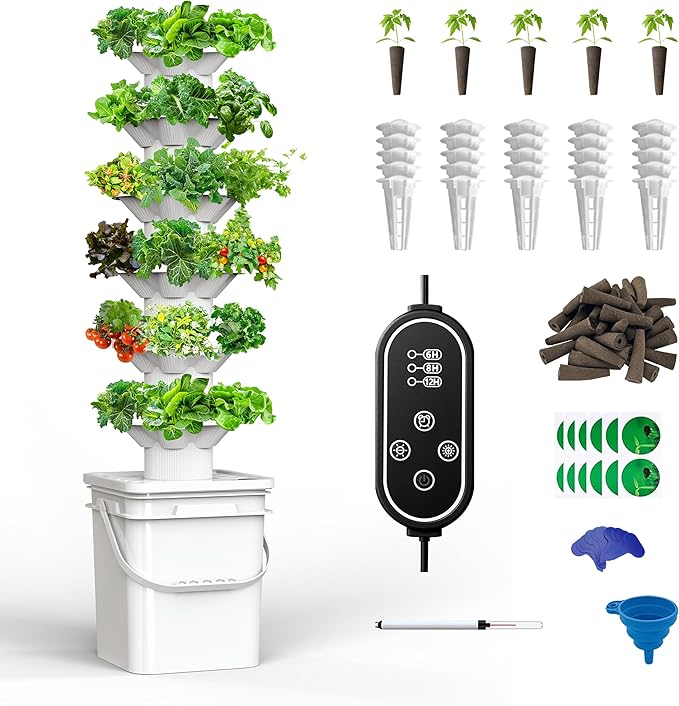 Grow Sponges 7Pack,Hydroponic Replacement Root Growth Sponge and Planting Blue are Compatible with SJZXUV and Most Other Brands.