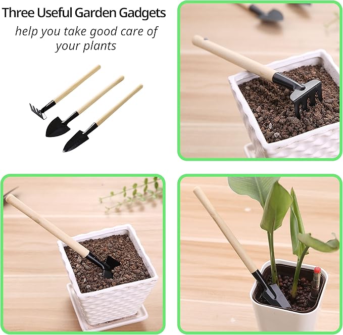 Plant Saucer, 7 Pack 8 10 12 14 15 Inch Durable Plastic Plant Trays for Pots, White & Black Round Plant Pot Saucers, Drip Tray for Indoor and Outdoor Garden (12", for 9 10 Inch Pot)