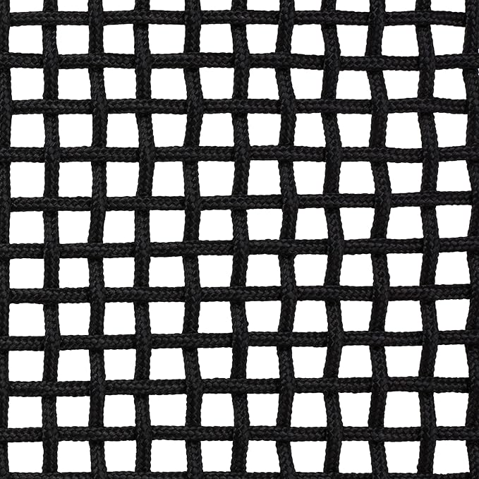 SAFAVIEH Outdoor Collection Kobina Black Acacia Wood/Black Rope Foldable Bench