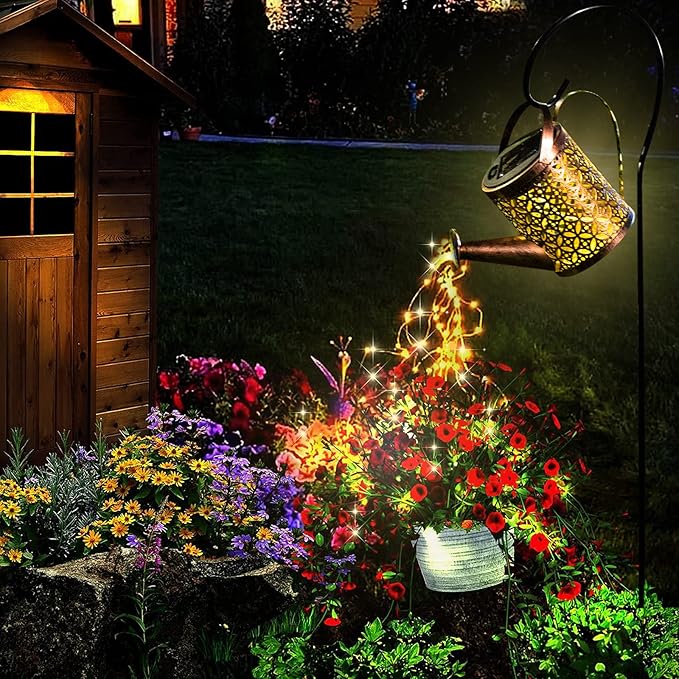 Solar Light Outdoor Decorative Hanging Lanterm, Waterproof, Prefert for Your Garden, Table, Patio, Yard, or Pathway