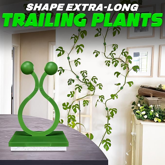 Plant Wall Clips for Climbing Plants 110 Pcs - Pothos Plant Climber Support, Large, Medium, Small Sizes Wall Clips for Support, Strong Self-Adhesive, For Indoor Plants, Cable Management & Plant Holder