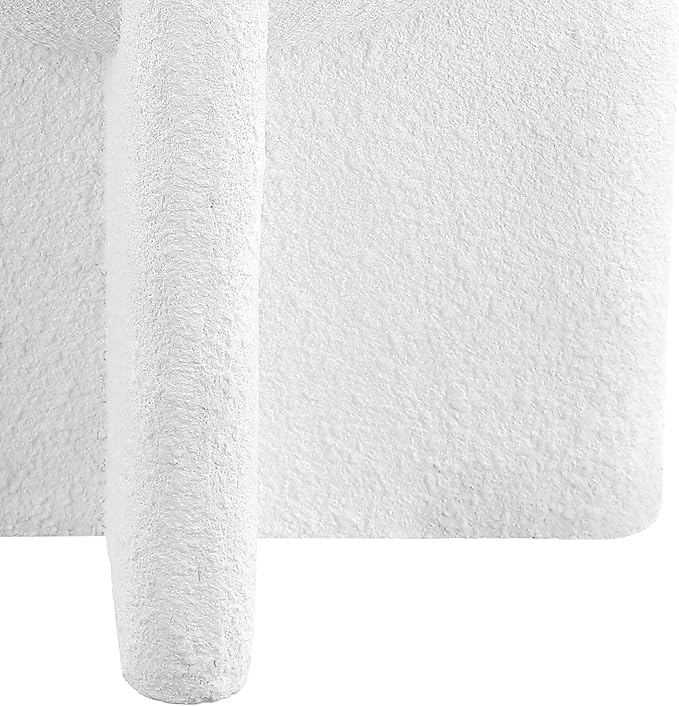JONATHAN Y TBL1109B Brady 16.25" Minimalist Modern Drum Indoor/Outdoor Accent Table Contemporary, Mid-Century, Art Deco, Bohemian, Patio, Garden, Bathroom, Living Room, White Frosted