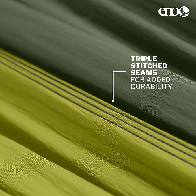 ENO, Eagles Nest Outfitters DoubleNest Lightweight Camping Hammock, 1 to 2 Person, Special Edition Colors, ATC