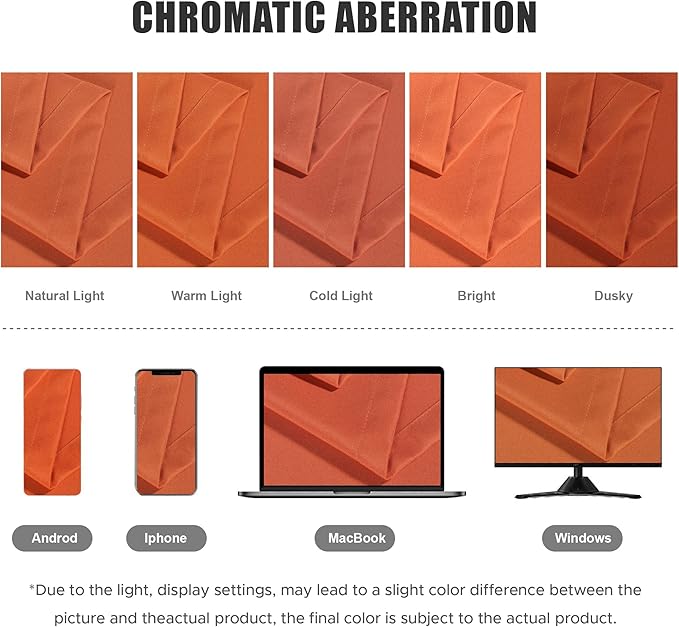 BONZER Outdoor Waterproof Curtains for Patio Wide Grommet Light Filtering Outside Curtains for Gazebo, Porch, Pergola, Pavilion, 1 Panel, 110W x 120L inch, Mecca Orange