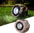 Timeflies Solar Rock Lights Outdoor 1 Pack, Bright Solar Spotlights Outdoor Waterproof, Wireless LED Rock Lights, Auto On/Off Solar Landscape Spotlights for Yard Walkway Patio Pathway Flowerbed