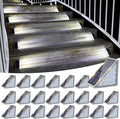 VOLISUN Solar Stair Lights 24 Pack, Solar Step Lights Waterproof IP67, Outdoor Step Light with 13 LEDs, Outdoor Lighting Decor for Yard Stair, Patio, Front Step, Front Porch and Deck(Cool White)