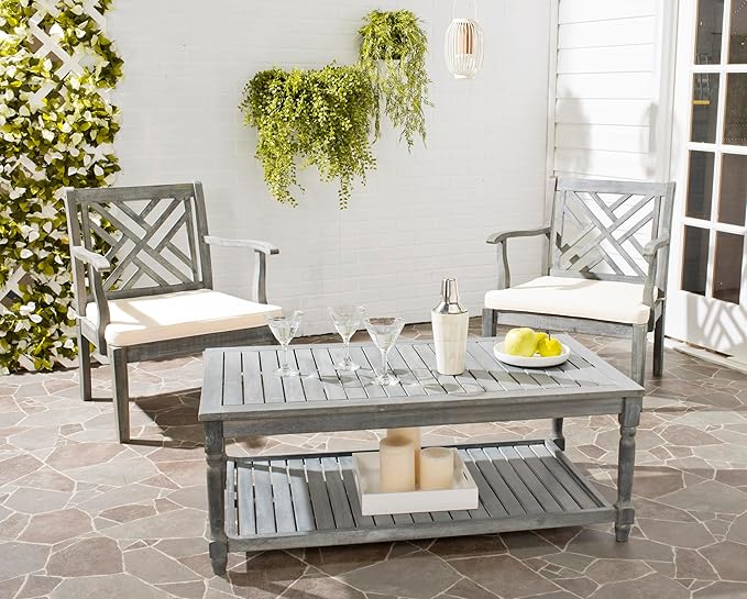 Safavieh Outdoor Collection Oakley Coffee Table