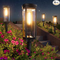 Solar Pathway Lights Outdoor, 4 Pack Bright Solar Powered Garden Lights Waterproof IP65, Long Lasting Outdoor Light for Yard Garden Walkway Landscape Lawn Patio