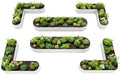 A ANLEOLIFE Set of 6, 18 Inch Tall Antique White Raised Garden Beds Kit, Heart-Shaped & Long Oval Planters for Custom Decorative Gardens.