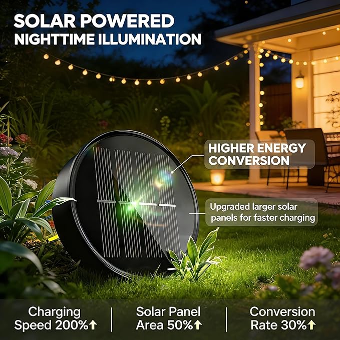Solar Lights Outdoor Garden Decor Hanging Lanterns Decoration Metal Sunflower Gifts Waterproof for Yard Clearance Front Porch Lawn Driveway Patio Backyard Pathway Gardening Gift