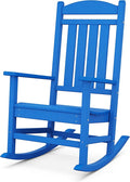 POLYWOOD Presidential Rocking Chair in Pacific Blue