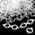 150 Pcs Plant Clips for Climbing Plants, Tomato Clips for Support, Plastic Garden Clips for Plants Grape Vine Vegetables Make Plant Grow Upright
