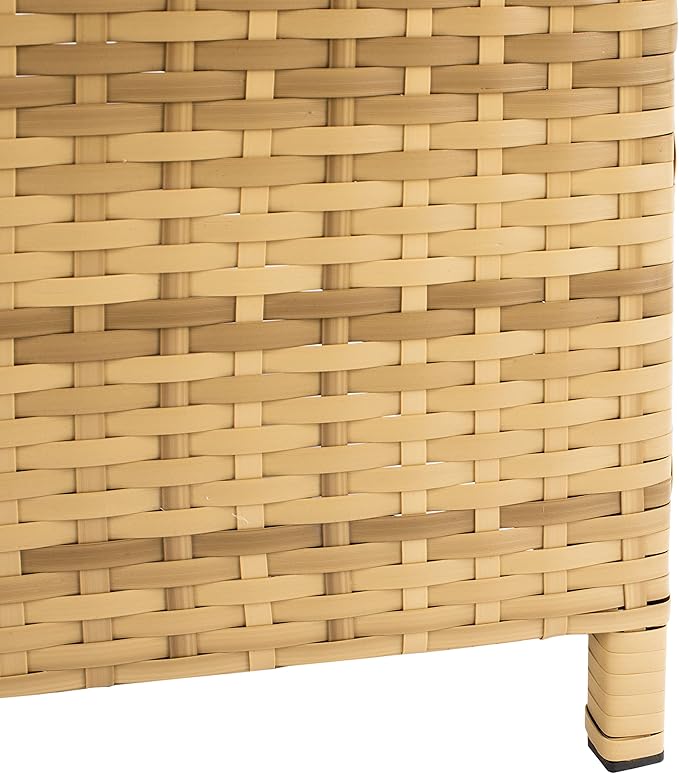 SAFAVIEH Outdoor Collection Cadeo Natural/White Cushion Daybed PAT7500D