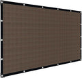 Sun Shade Cloth with Grommets,90% UV Protection Shade Fabric,Pergola Shade Cover Canopy Fence Privacy Screen Balcony,Brown Sunshades for Patio Pergola Garden Backyard Outdoor,Mocha-12x24FT