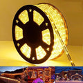 200ft LED Rope Lights Outdoor, 1440 LED Flexible Tube Lights with 8 Modes, Waterproof LED Rope Lighting for Outside, Garden, Patio, Bedroom, Party, Pool, Fences, Indoor Outdoor Decoration (Warm White)