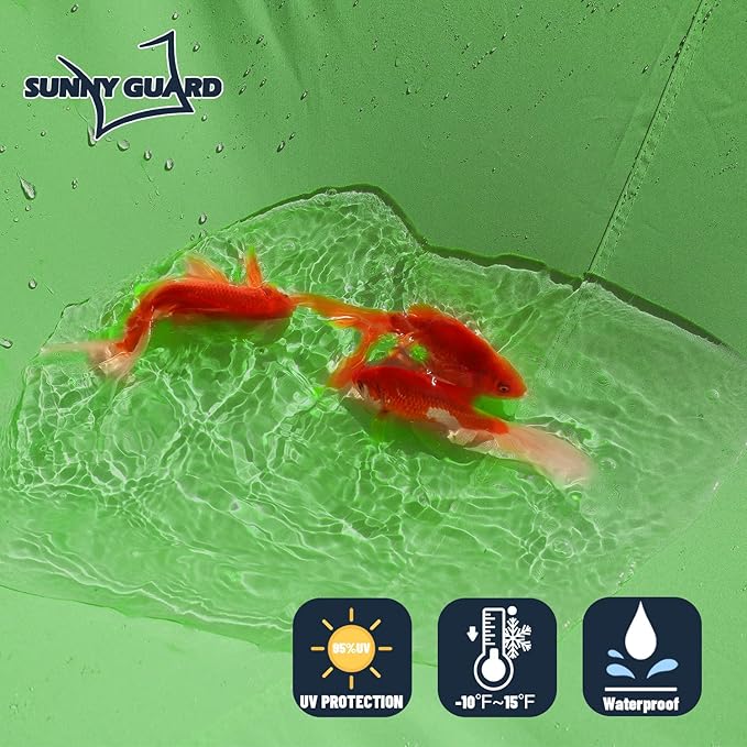 SUNNY GUARD Waterproof Sun Shade Sail 10'x20'x22.4' Lemon Green Right Triangle UV Block Sunshade for Backyard Yard Deck Patio Garden Outdoor Activities and Facility(Customized)