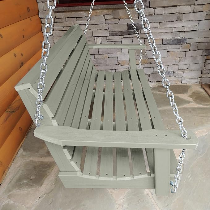 Highwood Weatherly Porch Swing 5 Feet, Eucalyptus
