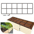 Garden Grid Watering System | Raised Garden Bed Drip Irrigation System – But Better | Pre-Assembled, Waters Every Plant Evenly, 1-Minute Setup | Square Foot Gardening Grid | US-Made (Standard, 2x6)
