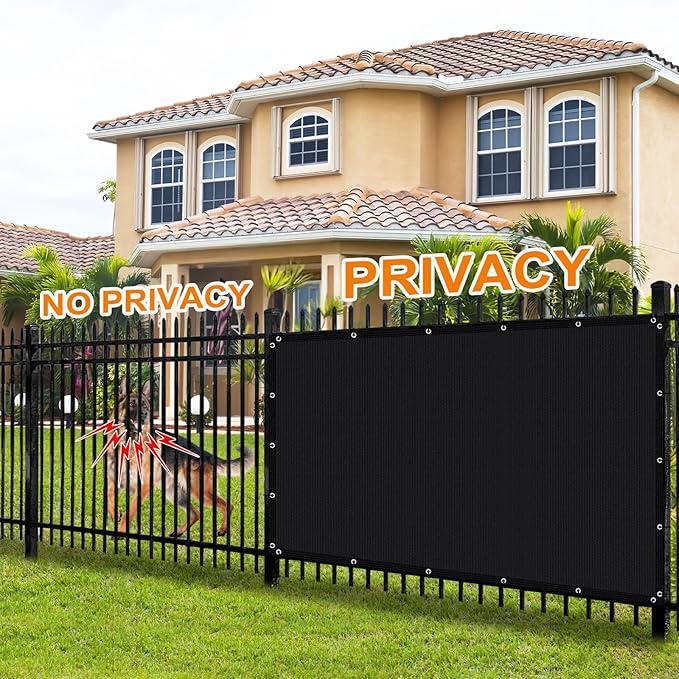 Artpuch 90% Sun Shade Cloth, 3 x 12 FT Pergola Shade Cover Canopy with Grommets, Sun Screen Fabric Tarp for Patio, Outdoor, Garden, Backyard, Black