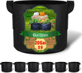 Gardzen 6-Pack 20 Gallon Grow Bags, Aeration Fabric Pots with Handles, Heavy Duty Cloth Pots for Plants
