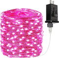 66Ft 200LED Pink Fairy Lights Plug in, Waterproof String Lights Outdoor & Indoor 8 Modes with Timer Valentines Day Decor, Twinkle Light for Girl's Room, Galentines Day, Wedding, Gifts for Women, Lover