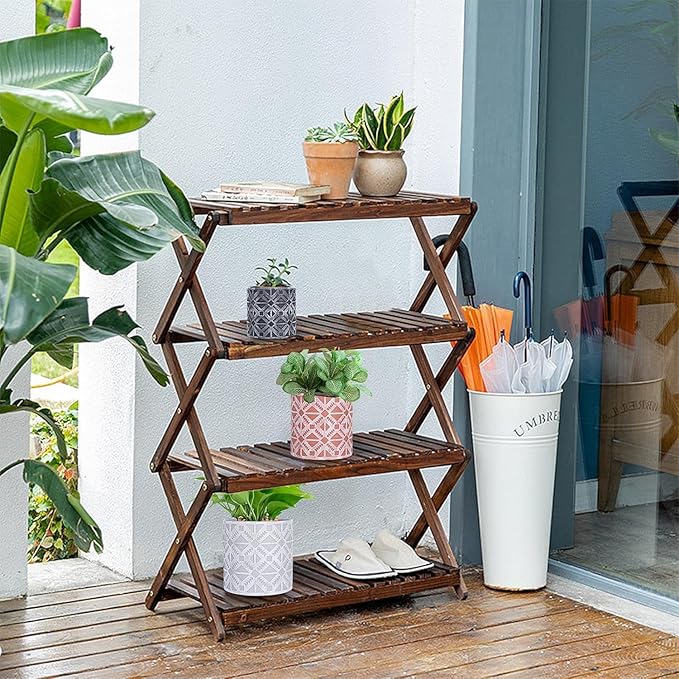 Plant Pots, Set of Indoor Plant pots, Plastic Planter with Drainage and Saucer, Modern Distinctive Self Watering Plant Pot, Spray Spots (Indoor Plant Pots)