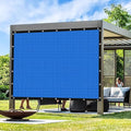 Artpuch Outdoor Pergola Shade Cover 9' X 14' Sun Shade Cloth with Grommets, 90% UV Protection Canopy Patio Privacy Screen (Customized Available) GN107, Blue