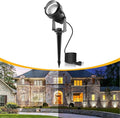 L LOHAS LED 5W Dusk to Dawn Outdoor Lighting, Auto On/Off 6000K Landscape Outdoor Spotlight, IP66 Waterproof Plug in Spot Lights for Yard, Garden, House, Pathway, Plant, UL Listed (1 Pack)