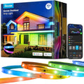 Govee Outdoor LED Strip Lights, 32.8ft Smart Outdoor Lights Work with Alexa and Google Assistant, App Control, IP65 Waterproof, RGBIC LED Lights for Patio, Eave, Holiday Decorations