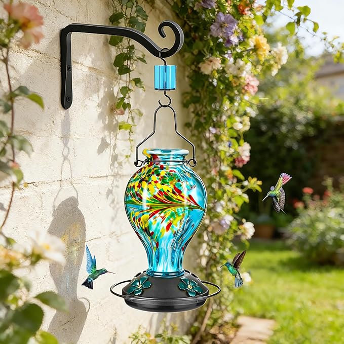 Gtongoko 2 Pack 6 Inch Plant Hangers Outdoor Metal, Plant Hooks for Wall Indoor, Outdoor Hooks for Hanging Bird Feeders, Plant Bracket, Lanterns, Wind Chinme, Black