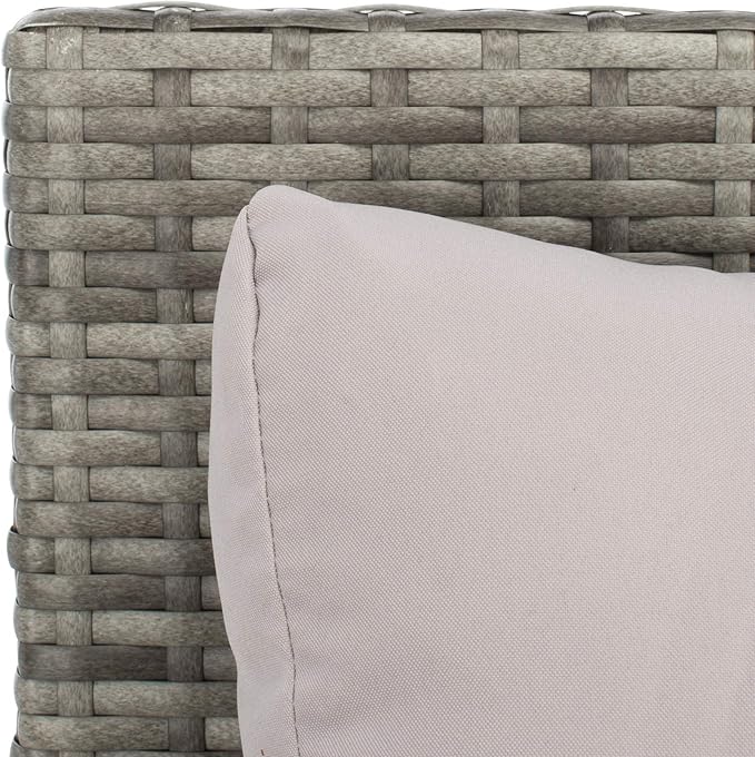Safavieh PAT7500B Outdoor Collection Cadeo Grey Cushion Daybed
