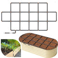 Garden Grid Watering System | Raised Garden Bed Drip Irrigation System – But Better | Pre-Assembled, Waters Every Plant Evenly, 2-Minute Setup | Square Foot Gardening Grid | US-Made (Cornerless, 3x6)