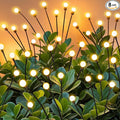 Solar Firefly Lights Outdoor, 8 Pack, Warm White, Swaying, Waterproof, Garden Decor for Yard Patio Pathway Lawn, Gardening Gifts