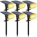 Solar Lights Outdoor Waterproof, 3 Lighting Modes Solar Spot Lights Outdoor, LED Solar Spotlights, Ultra Bright Dusk-to-Dawn Uplights for Garden, Landscape, Yard, Pathway, IP65, Auto On/Off