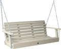 highwood Weatherly Porch Swing 5 Feet, Whitewash