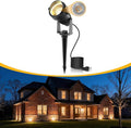 L LOHAS LED 5W Plug in Spotlight Outdoor, 3000K Warm White Landscape Lighting, IP66 Waterproof Spot Lights for Yard, Garden, House, Pathway, Plant, UL Listed (1 Pack)