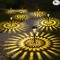 ROOR Ultra Bright Solar Pathway Lights 16 Pack, Outdoor Solar Yard Lights, Warm White, IP67 Waterproof