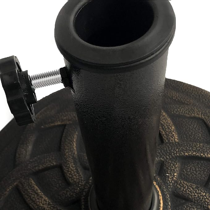 BACKYARD EXPRESSIONS PATIO · HOME · GARDEN 911554 21 Pound Umbrella Base, Bronze