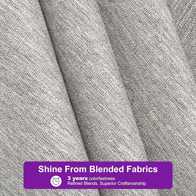 PURPLE LEAF Patio Umbrella 9' X 11.5' Rectangle Cantilever Umbrella Large Aluminum Outdoor Umbrellas with 360-degree Rotation & UPF40+ Premium Fabric for Deck Pool Garden Yard, Pebble Grey