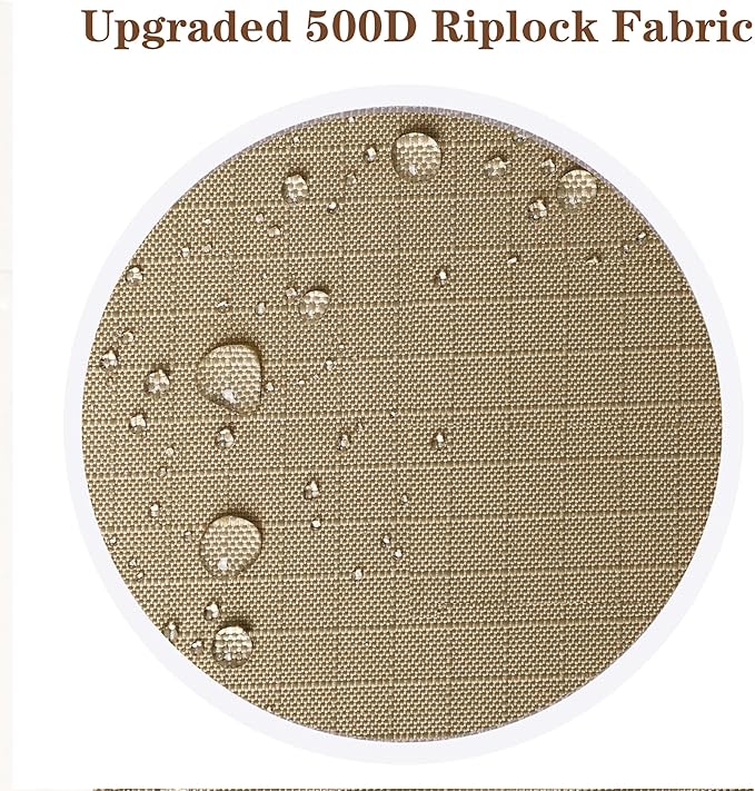SCOCANOPY Beige Ripstop Replacement Cover Fit for Home Depot Hampton Bay Pergola # GFM00467F,GFM00469A
