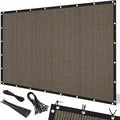 Artpuch 90% Sun Shade Cloth, 5 x 16 FT Pergola Shade Cover Canopy with Grommets, Sun Screen Fabric Tarp for Patio, Outdoor, Garden, Backyard, Mocha